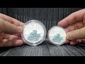 PERTH MINT AUSTRALIA LUNAR SERIES III SNAKE COLORED 2 OZ SILVER COIN