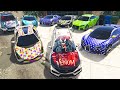 GTA 5 ✪ Stealing Luxury Modified Cars with Franklin ✪ (Real Life Cars #42)