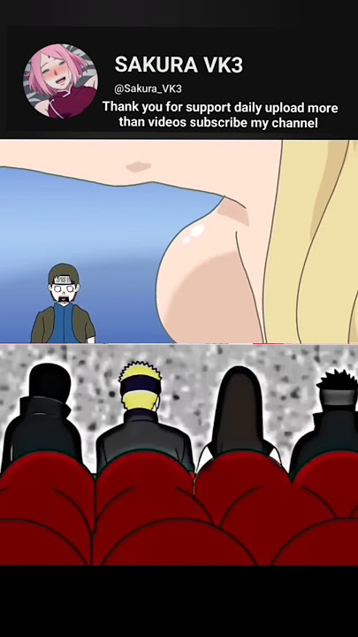 NARUTO X INO BODY CHANGE #hinata#sakura#sasuke#boruto#sarada#kakashi#tsunade#jiraiya#minato#itachi