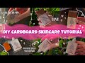 Diy working cardboard bronzer drops tutorial