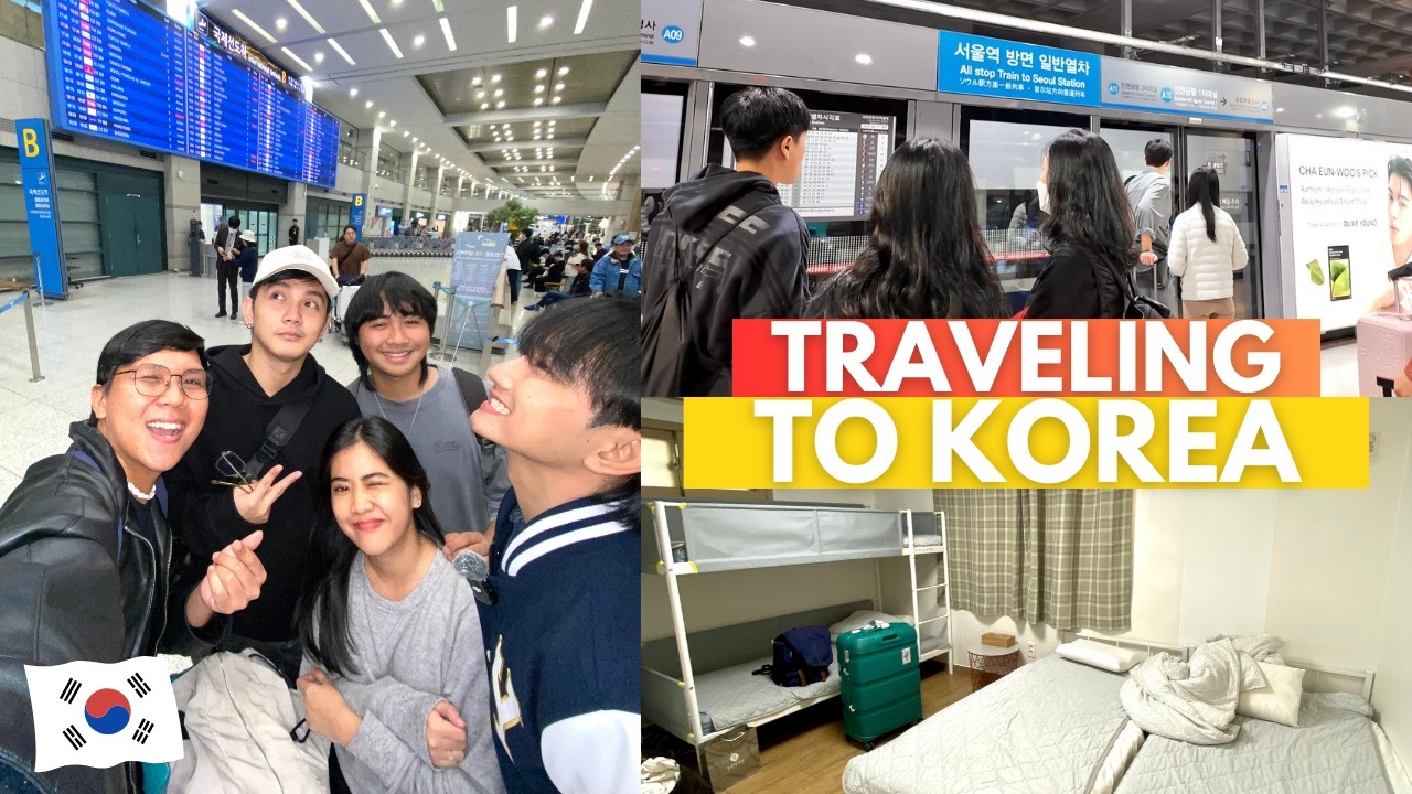 Traveling to KOREA | Essentials, Money, Train & Hotel