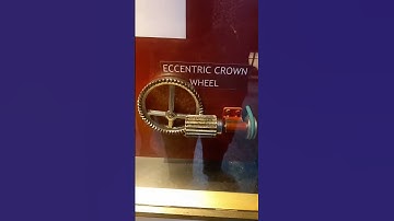 Eccentric Crown Wheel Working Mechanism