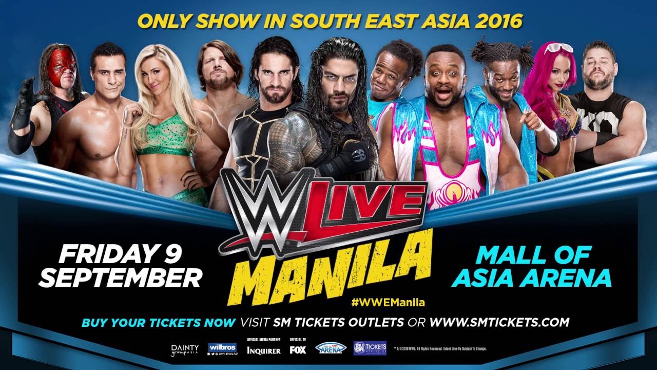 wwe tour manila