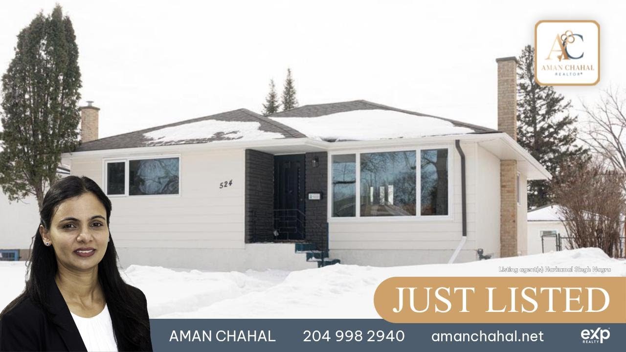 House For Sale | 524 Dunrobin Ave, Winnipeg
