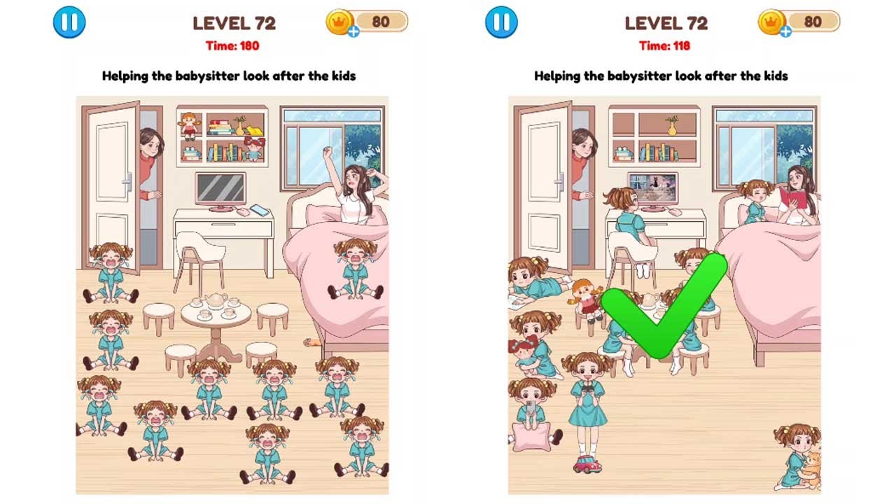 Annoying Puzzle Game Level 72 - YouTube