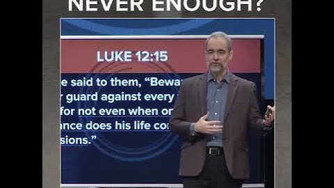 Is God Never Enough - Ricky Sarthou - Lifegoals Snippets