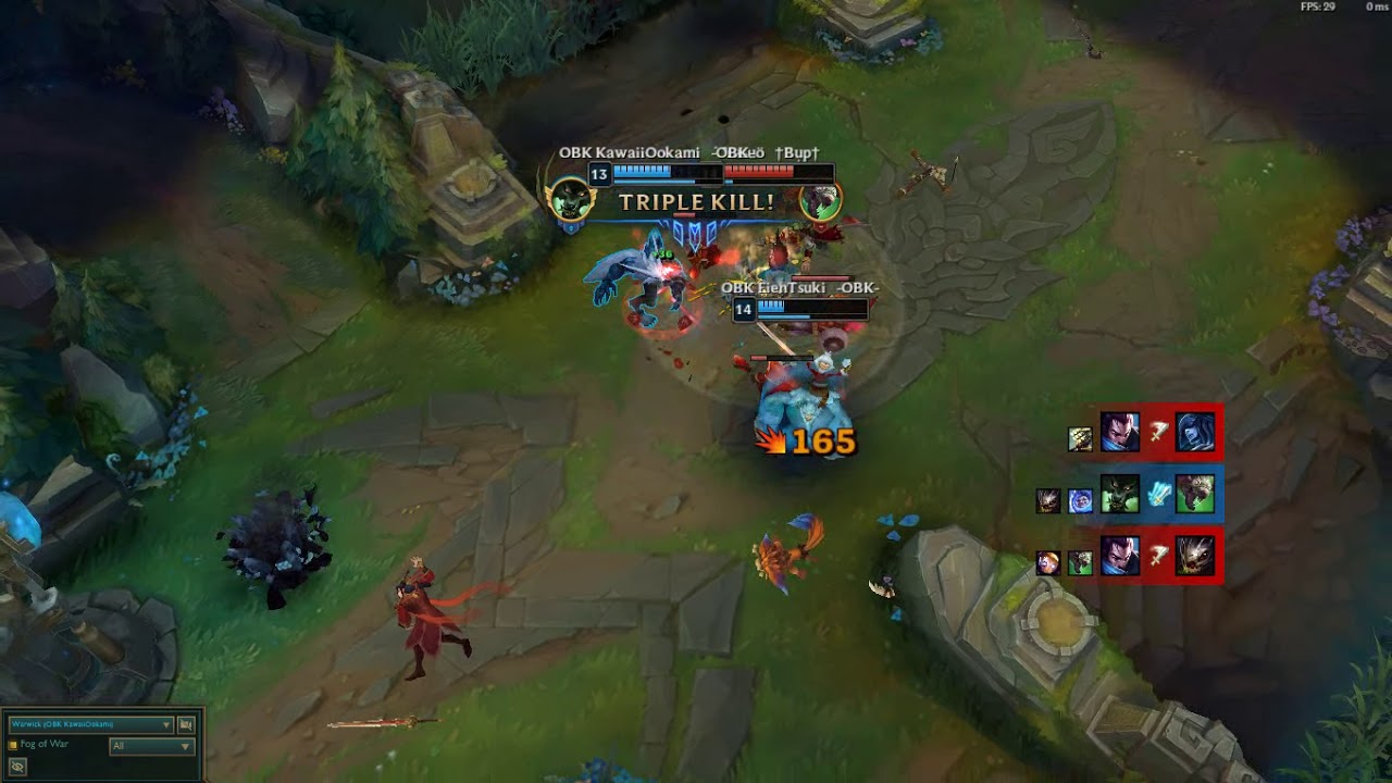 Pentakill Warwick Season 8 (Details about Runes in the Description)