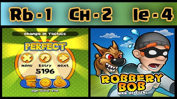 Robbery Bob - 1 - Man Of Steal : Chapter - 2 Downtown , Level - 4   Change In Tactics . 3 Star