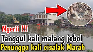 NGERI‼️TANGGUL DESA MARGAKAYA JEBOL‼️ PENGHUNI KALI CISALAK MARAAH 