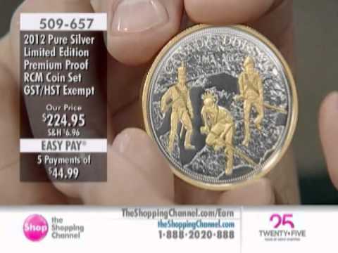Royal Canadian Mint 2012 Pure Silver Proof Set At The Shopping Channel 509657