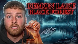 Our Night At Demon Lake In The Black Forest | Encountered A Hooded Man While On The Boat In DARKNESS
