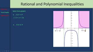 4 4 Rational and Polynomial Inequality 4 4 Polynomial Rational Inequalities