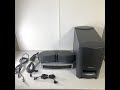 Bose av321 media center w ps321 powered speaker subwoofer no remote