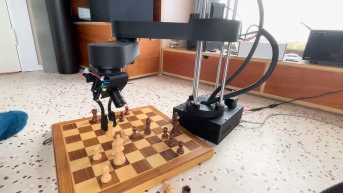 Chess Playing Robot Powered by Raspberry Pi - Raspberry Turk 