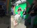 BTS of Monique Billings on the mic for NBCSBA! #warriors #valkyries #nba #basketball