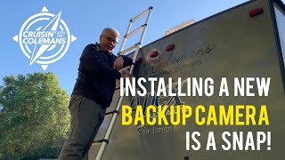 RV Backup Camera Installation