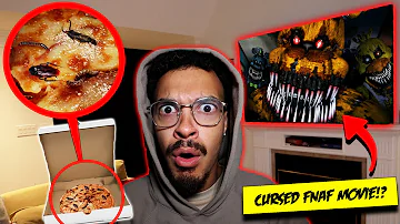 DO NOT WATCH NEW FIVE NIGHTS AT FREDDY'S MOVIE AT 3AM !! *DISGUSTING FREDDY FAZBEAR PIZZA!!*