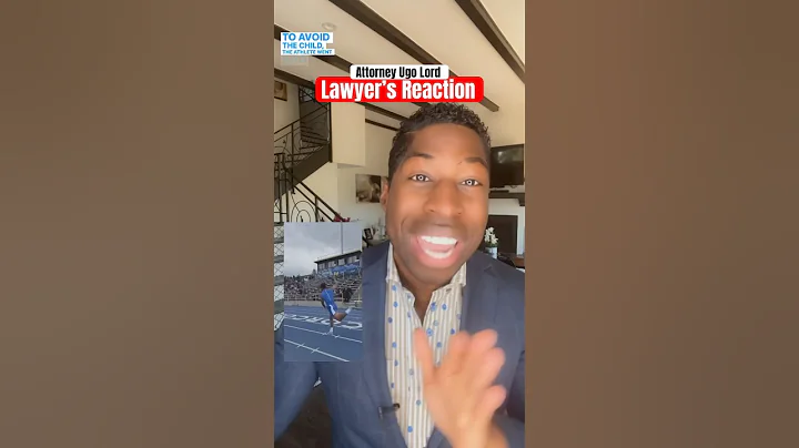 Athlete ignores danger on the tracks. NO INJURIES! Who’s liable? Attorney Ugo Lord reacts! #Shorts￼