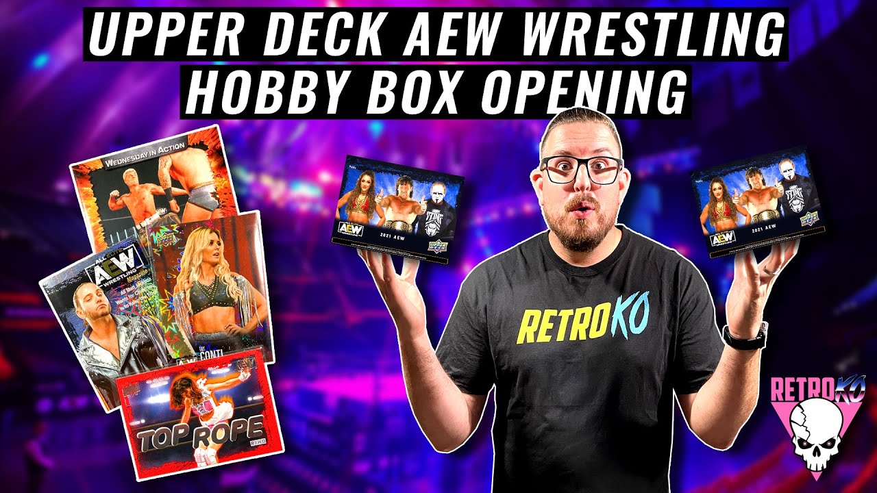 ITS FINALLY HERE! Ripping Open An AEW WRESTLING Trading Card Hobby Box