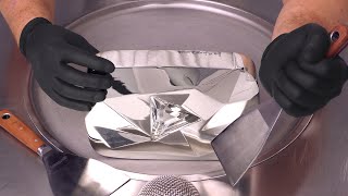 Download lagu DIAMOND PLAY BUTTON | Ice Cream Rolls ASMR