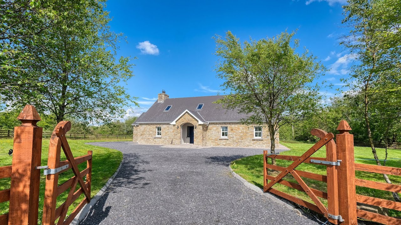 Townagh, Ballinamuck, Co. Longford four bed house for sale YouTube