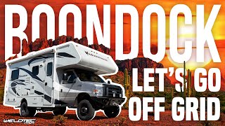 ULTIMATE Class C Adventurer RV BUILD! | 6' Suspension Package For 'OFF GRID' Travels!