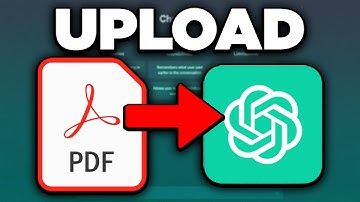 How to Upload a PDF File to ChatGPT - 2024