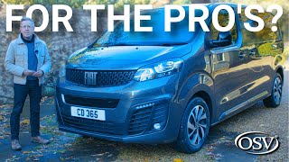 New FIAT e Scudo in Depth UK Review 2023   The van for Pros