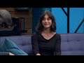 307 - Lizzy Caplan Wears All Black &amp; Powder Blue Espadrilles with commentary - Comedy Bang! Bang!