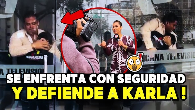 CHRISTIAN DOMINGUEZ Y KARLA TARAZONA REECREAN LA MENTIRA DE GISELA  VALCARCEL.