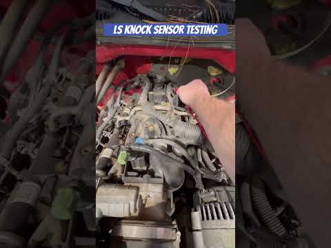 Chevy LS knock Sensor Test #mechanic #ls #diy #repair #chevy #silverado