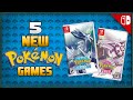 5 New Main Pokémon Games for 2021