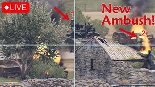 The Determination of Ukrainian forces Demolishes Russian tanks  - Arma 3