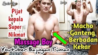 Pijat Kepala & Leher (Pria Macho Ganteng) Youtuber Asal jawa Tengah