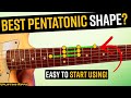 Start learning the best pentatonic shape you need to improve  play lead guitar