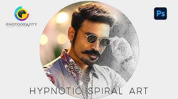 Hypnotic Spiral Art in Photoshop | HIDDEN FEATURE