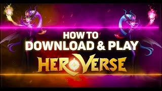 HOW TO DOWNLOAD AND PLAY HEROVERSE GAME | HeroVerse User Guide | Episode #5 screenshot 1