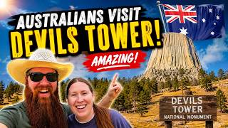 Australians Visit Devils Tower for the First Time... We Werent Prepared! @TheRoadBechAndCalls