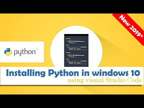 Installing Python using Visual Studio code in Windows 10 easy way |Tech Tunnel|
