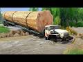 The Hidden Dangers of Logging Routes Will SHOCK You Mod Truck Vs Extreme - Spintires Mudrunner
