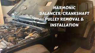2007 Jeep Wrangler JKU Harmonic Balancer/Crankshaft Pulley Install - YouTube