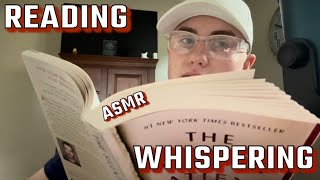 ASMR || I’m back with WHISPERING & READING ASMR 🤫📖👓🤐🔫💉🩸