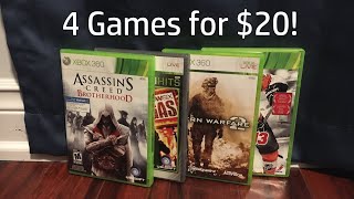 4 Xbox 360 Games For 20 - Value Village Finds Ep. 1