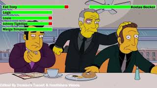 The Simpsons: A Serious Flanders (2021) Lard Lad Donuts Gun Fight with healthbars