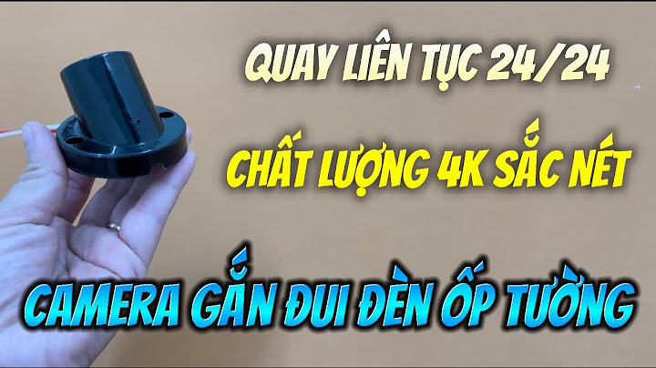 Lỗi camera có chạy nhưng màn hình đen