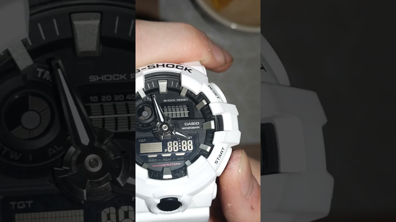 Секретное меню в часах Casio G-Shock GA 700
