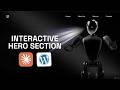 Build an interactive 3D Hero Section on WordPress with Claude AI