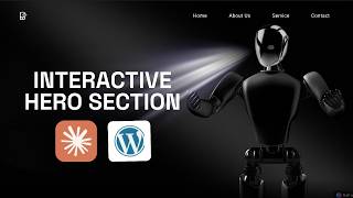 Build an interactive 3D Hero Section on WordPress with Claude AI Wealth