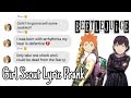 "Girl Scout" Lyric prank | Haikyuu Karasuno Text