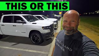 Ram 1500 Tradesman Or Warlock? Same Price Different Worlds!